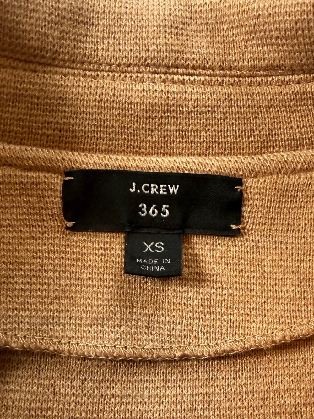 J. Crew Sophie Open front Sweater Blazer in camel size XS - Picture 4 of 8